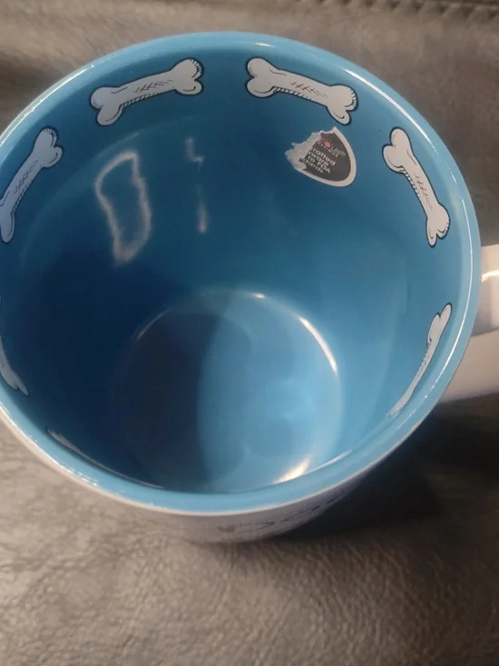 PetRageous Dog Lovers Stoneware Mug - "The Dog Loves Me Best" NEW - Picture 3 of 7